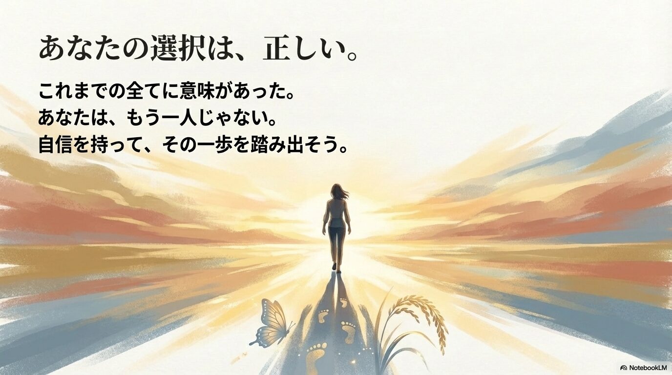エンジェルナンバー1717からの最後のメッセージ：自信を持って一歩を踏み出す勇気