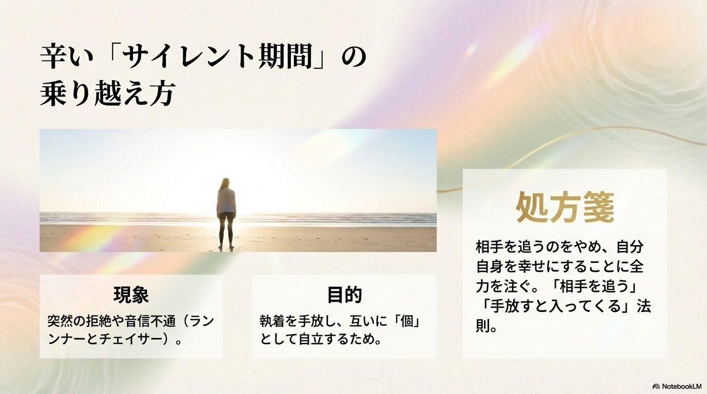 突然の拒絶や音信不通の意味と、執着を手放し自立するための処方箋