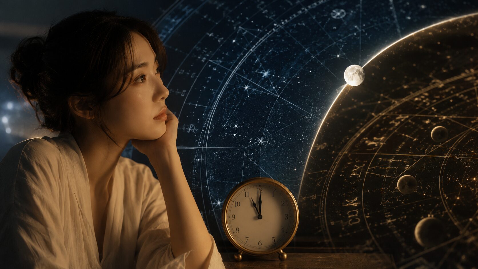 出生時間と月の位置の境界を意識して宿曜占星術を見直す日本人女性