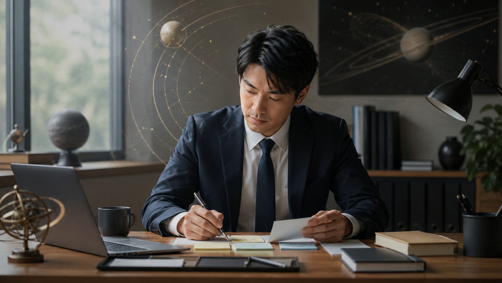 水星と土星から仕事適性を現実的に整理する日本人ビジネスマン