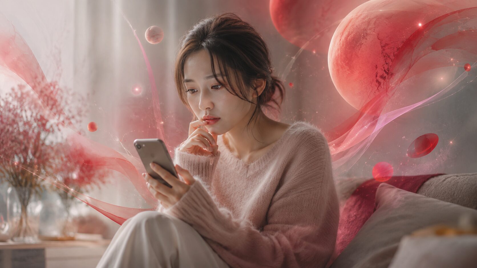 金星と火星が示す恋愛傾向とLINEを送るか迷う日本人女性